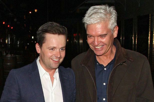 Phillip Schofield ‘encouraged over TV comeback’ as he’s seen out with Declan Donnelly