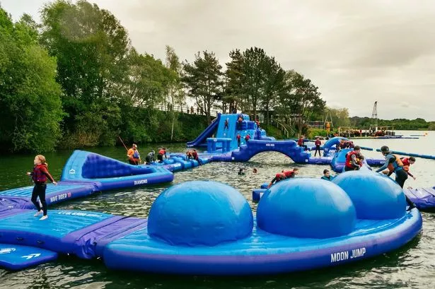 Lancashire’s new aqua park with inflatable obstacle course opens next week