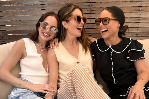 Louise Thompson reunites with Made in Chelsea stars as they tease new joint project