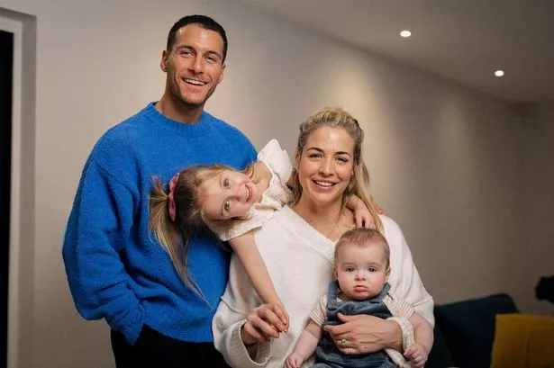 Gemma Atkinson comforts daughter Mia as she sobs after ‘dramatic’ moment