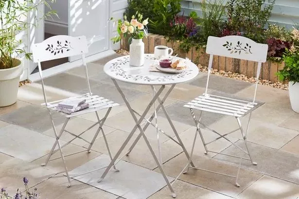 Dunelm’s £79 ‘comfortable and sturdy’ garden bistro set is a must for small spaces