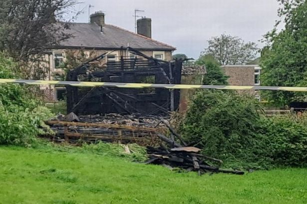 Asbestos clean-up operation begins after fire as specialist firm brought in