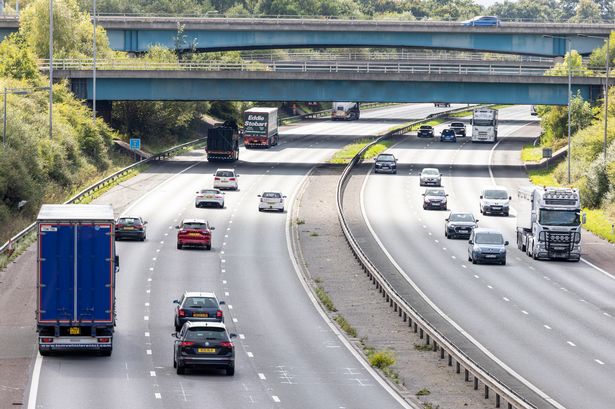 M6 drivers face new surveillance as unmarked HGVs monitor rule-breaking from today