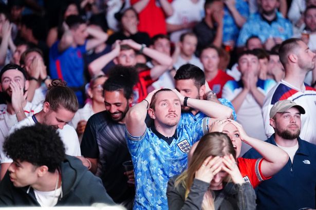 England fans watching Denmark game at 5pm today face £1,000 fine