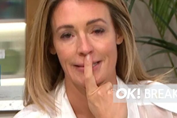 Cat Deeley breaks down in tears on This Morning and is comforted by Ben Shephard