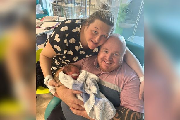 Couple’s ‘pure joy’ after giving birth to baby after six miscarriages