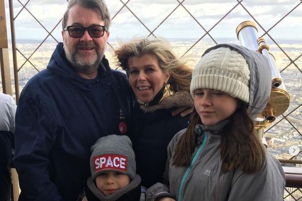 Kate Garraway visits Derek Draper’s grave with kids on ‘tough’ first Father’s Day since his death