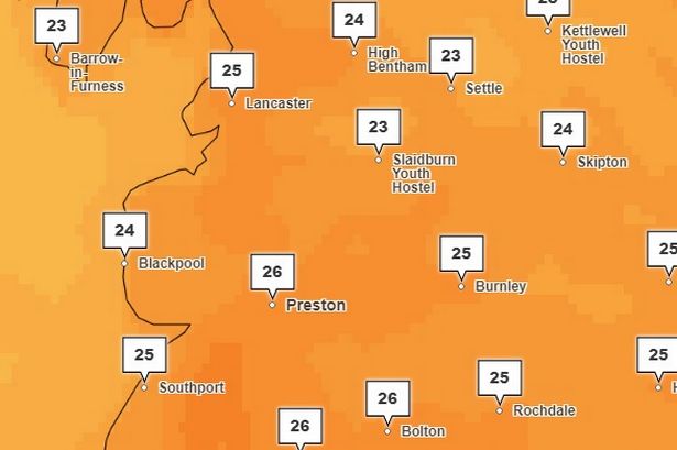 Met Office verdict on how long 27C scorcher will last in Lancashire