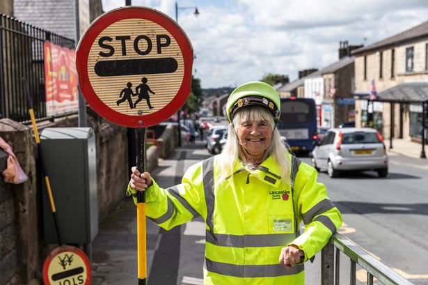 Lancashire lollipop lady, 84, who helped generations of children has ‘no plan to retire’