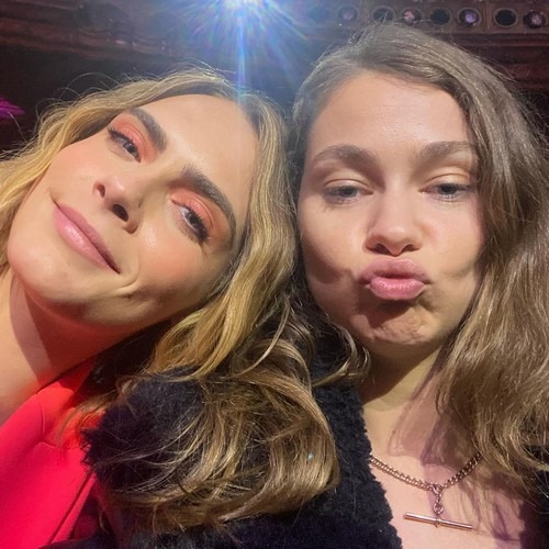 Cara Delevingne celebrates second anniversary with Minke