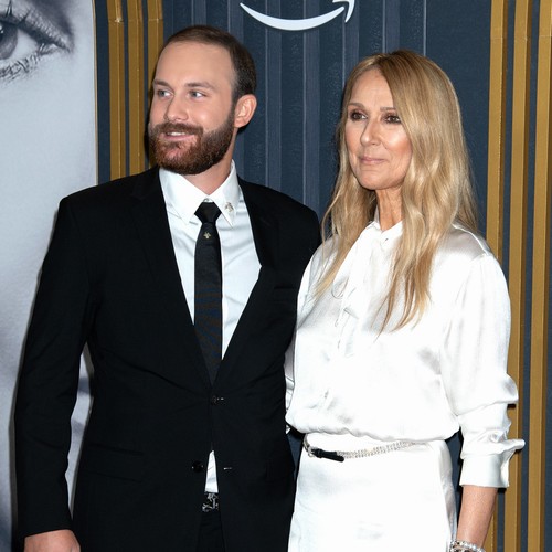 Céline Dion attends NHL Draft with son