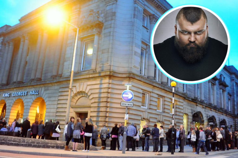 Eddie Hall taking on two fighters at once in MMA bout