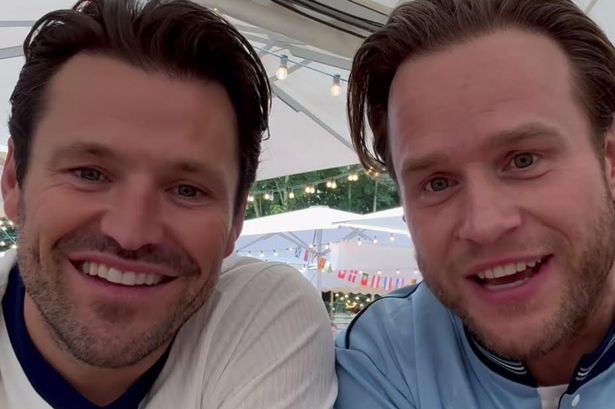 BFFs Olly Murs and Mark Wright pen hilarious England song for the Euros – and fans all say the same thing