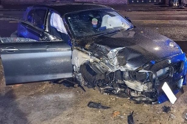 She falsely reported her crashed BMW as stolen, but was caught out by her mobile phone