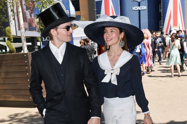 Emma Louise Connolly ‘channels My Fair Lady’ at Ascot in Rixo top – and shares genius sweat-reducing hat hack