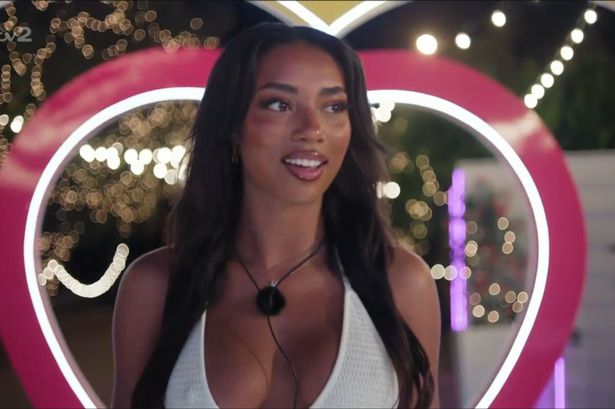 Love Island bombshell Uma’s relationship with co-star exposed – as she admits they kissed outside the villa