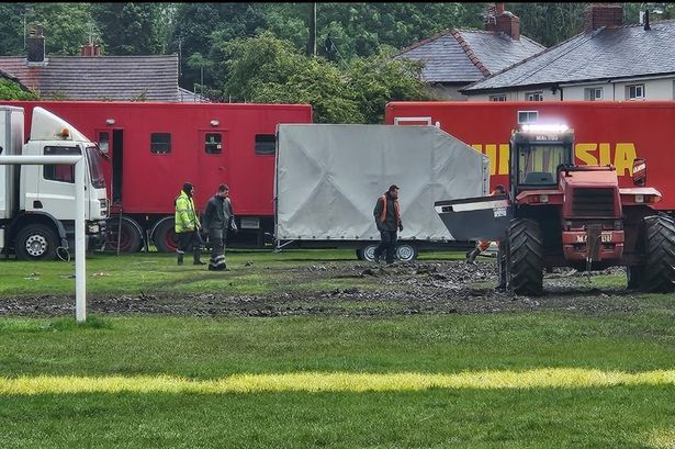 Football club devastated that pitch is ‘ruined’ after a circus visit