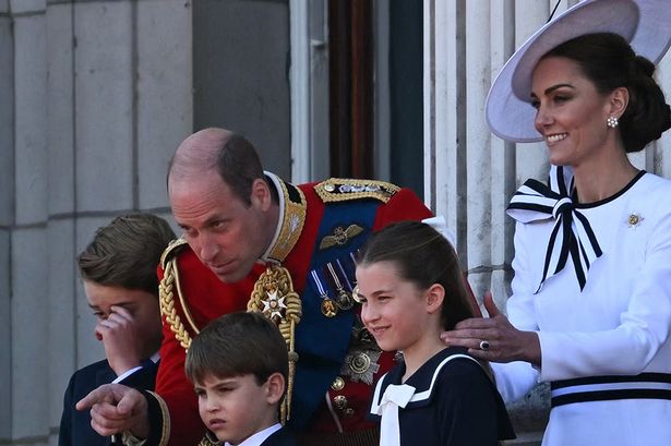 Kate Middleton ‘concerned’ for Princess Charlotte on royal balcony with William ‘in charge’