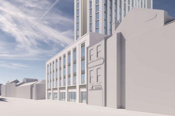 Winckley Square-style public space for new 19-storey apartment block in Preston