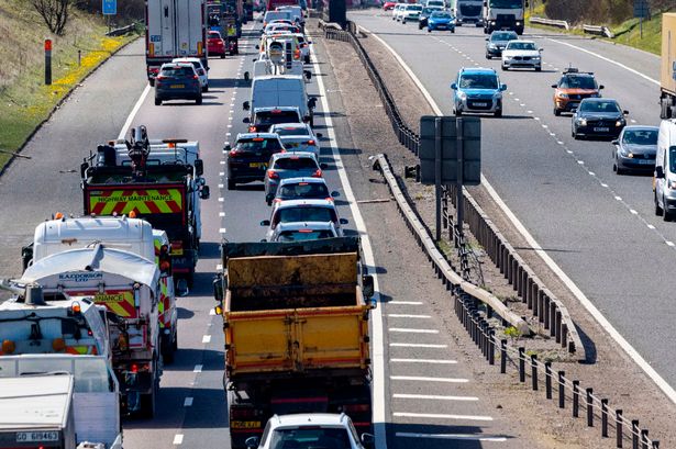 Channel 5 Motorway viewers shocked by youngsters reported cycling down M65