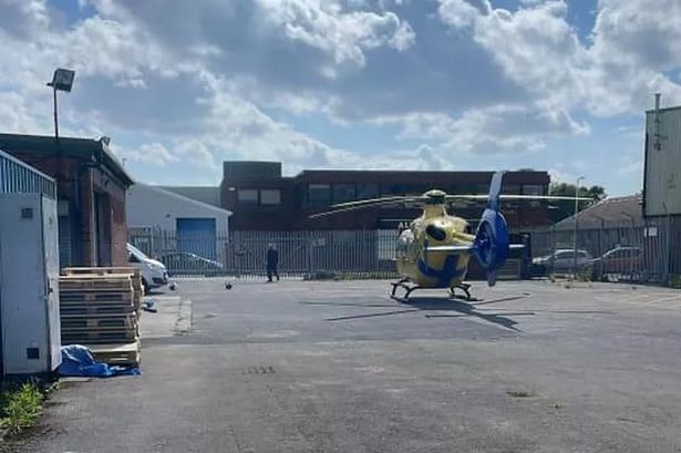 Air ambulance lands after ‘medical emergency’ inside gym forces immediate closure