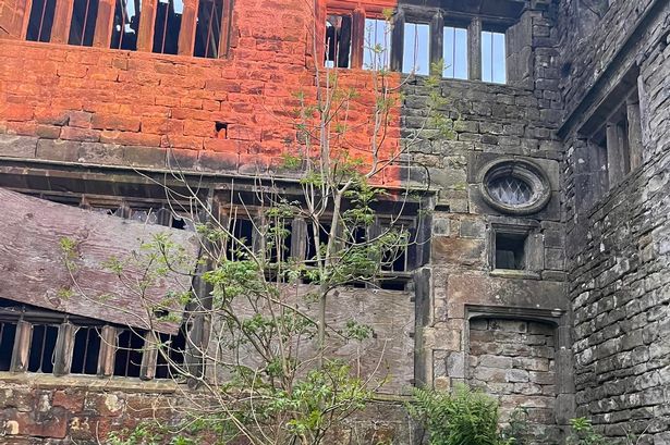 Inside the dilapidated 16th Century hall that once inspired a romance novel