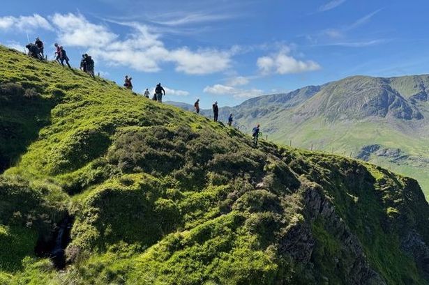 Rescue workers make tragic discovery as paraglider’s sail spotted in Lake District stream