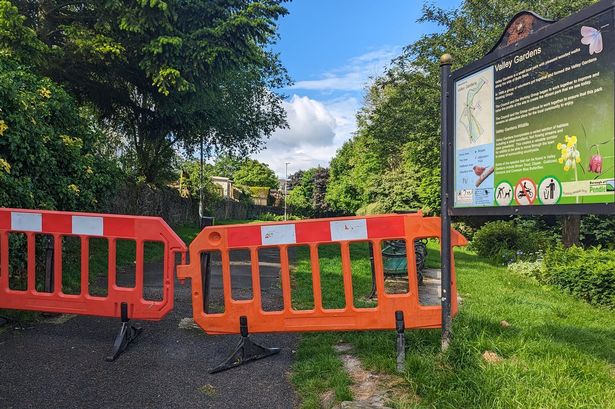 Asbestos debris falls in gardens after huge fire as residents issued warnings