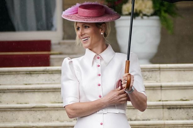 Zara Tindall reveals clever £4 trick for wearing heels on grass at Buckingham Palace Garden Party