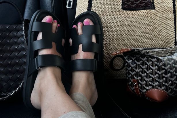 Megan McKenna’s Hermes sandals are £730 but we’ve found the perfect affordable alternative