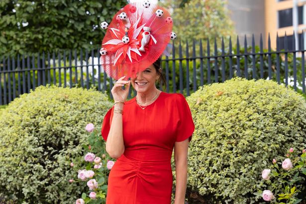 This Morning’s Lisa Snowdon wears £850 patriotic Victoria Beckham dress at Royal Ascot