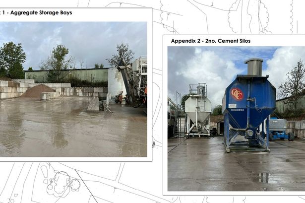 A Lancashire concrete firm wants permission for 3 cement silos – but they’ve already built them