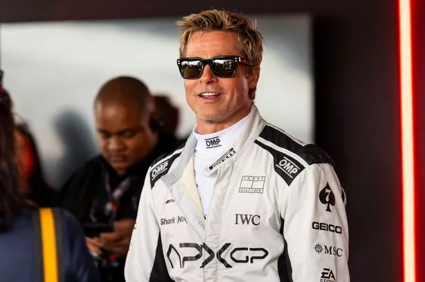 Brad Pitt hailed as ‘the real Benjamin Button’ as 60-year-old star seen at Silverstone