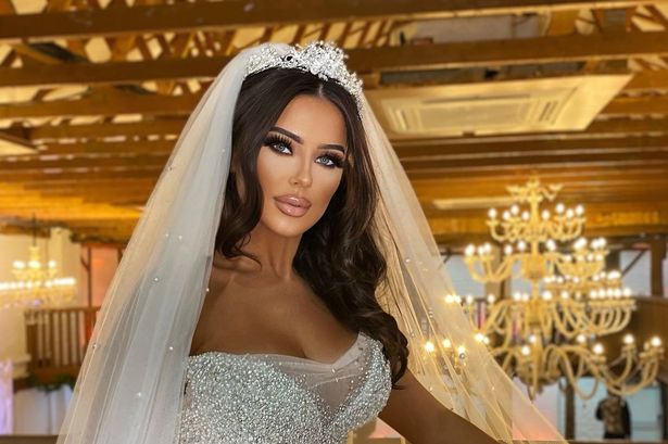 Love Island star poses in wedding dress before entering for Casa Amor as secret past revealed