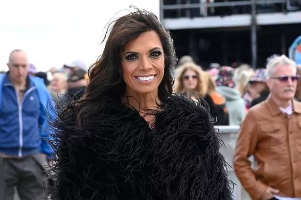 Jenny Powell looks like she’s ageing backwards as 56-year-old star poses in skimpy hot pants at festival