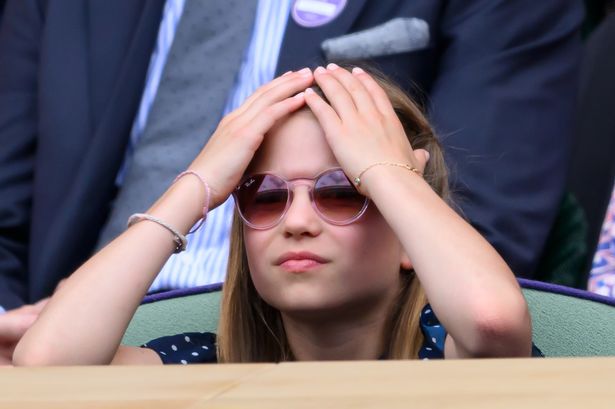 Princess Charlotte’s face is every tennis fan as she experiences the agony and ecstasy of Wimbledon