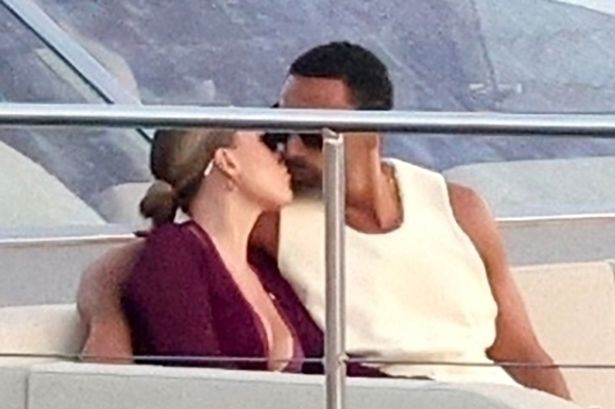 Kate and Rio Ferdinand pack on the PDA on romantic holiday – as she shows off incredible figure in bikini