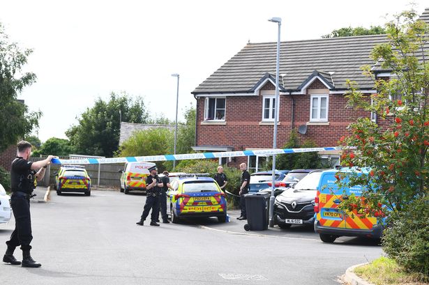 Estate is cordoned off near scene of Southport stabbing