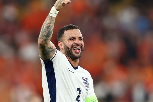 Kyle Walker’s special tribute to wife Annie Kilner and their four kids during Euros – after Lauryn Goodman drama