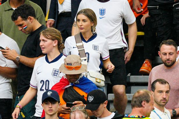 England WAGS including Dani Dyer and Kate Goodland go wild as England battles it out with the Netherlands