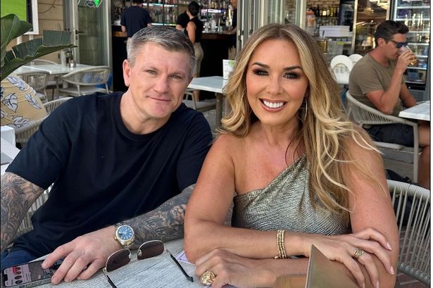 Ricky Hatton reveals how he wooed Claire Sweeney as he details how romance began