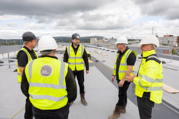 Burnley flagship housing scheme for older people reaches milestone