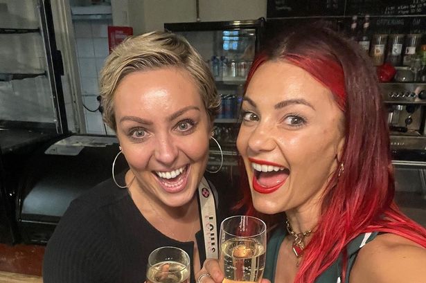 Strictly stars all smiles in behind the scenes training snaps as they brush off ongoing scandal