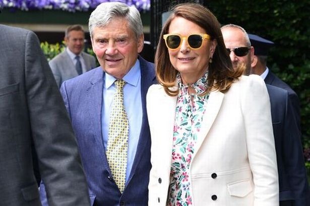 Kate Middleton’s parents Carole and Michael attend Wimbledon – as tennis bosses ‘hopeful’ Princess will make appearance