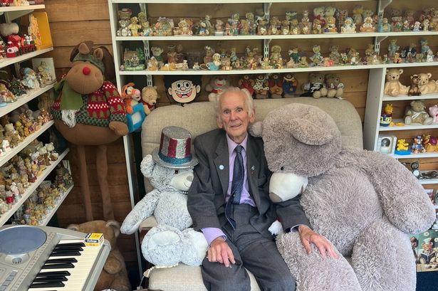 ‘I’m 94 and built a shed by myself for my 1,000 teddy bears’