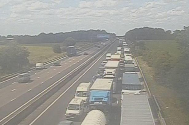 M6 live updates as lanes closed due to police incident