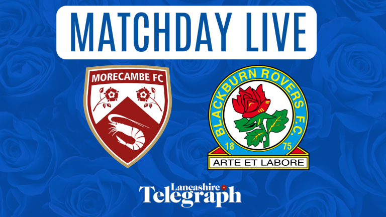 Morecambe vs Blackburn Rovers LIVE