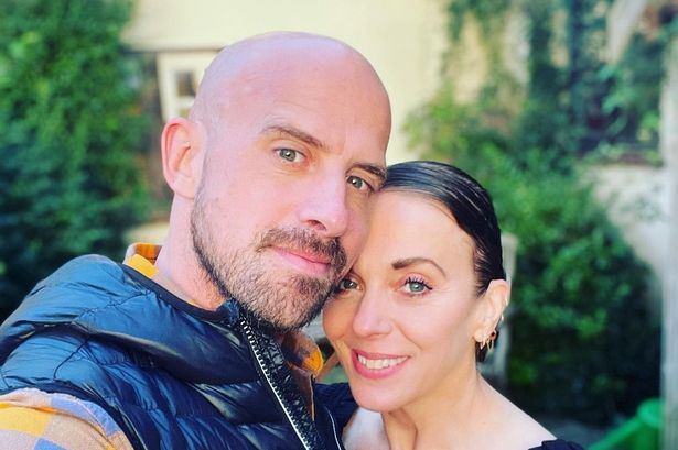 Amanda Abbington’s fiance pays tribute to star in gushing post as they mark relationship milestone