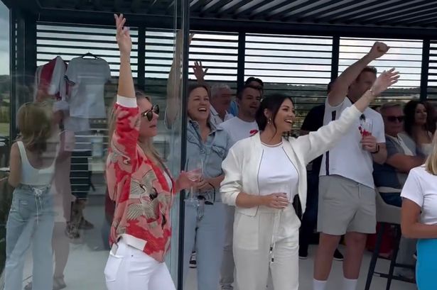 Mark Wright hosts lavish party for England Euros final -complete with live entertainment