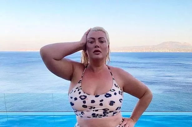 Gemma Collins shows off weight loss as she shines in glittery get-up